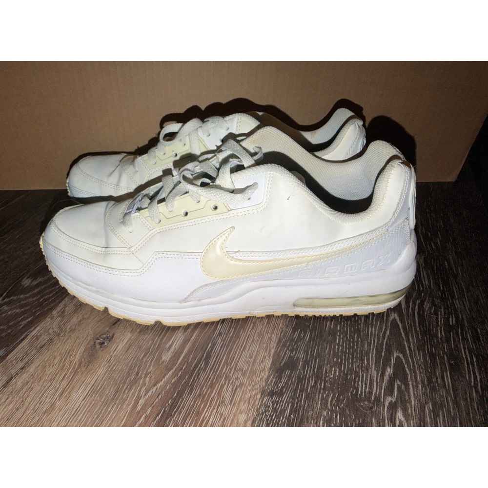 Nike Air Max LTD‎ 3 Mens White Leather Sneakers Size 12